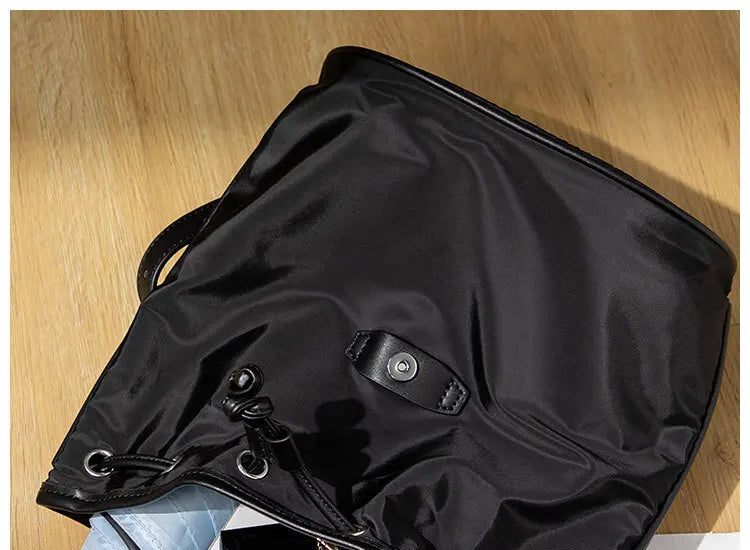 Cyflymder  Fashion Simple Design Unisex Oxford Backpack College Women's Shoulder Back Beach Bag School Casual Korean Style Bagpack
