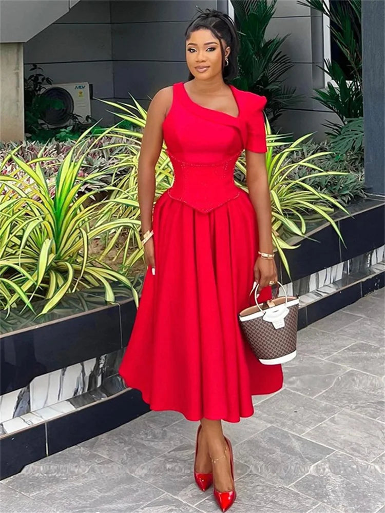 Cyflymder  Dresses for Women Summer Single Sleeveless Fashion Casual Sexy High Quality Party Office Ladies