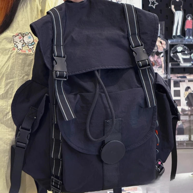 Cyflymder  New Outdoor Casual Travel Women Backpack Vintage All Match Students Preppy Schoolbags High-capacity Backpacks Y2k Aesthetic