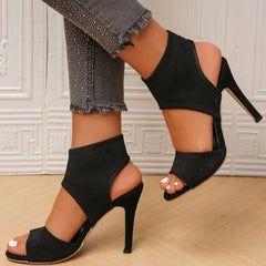 Cyflymder  Women Sandals Summer Luxury Designer High Heels Sandals Sexy Fashion Breathable High Heels Shoes for Women Sandalias De Mujer