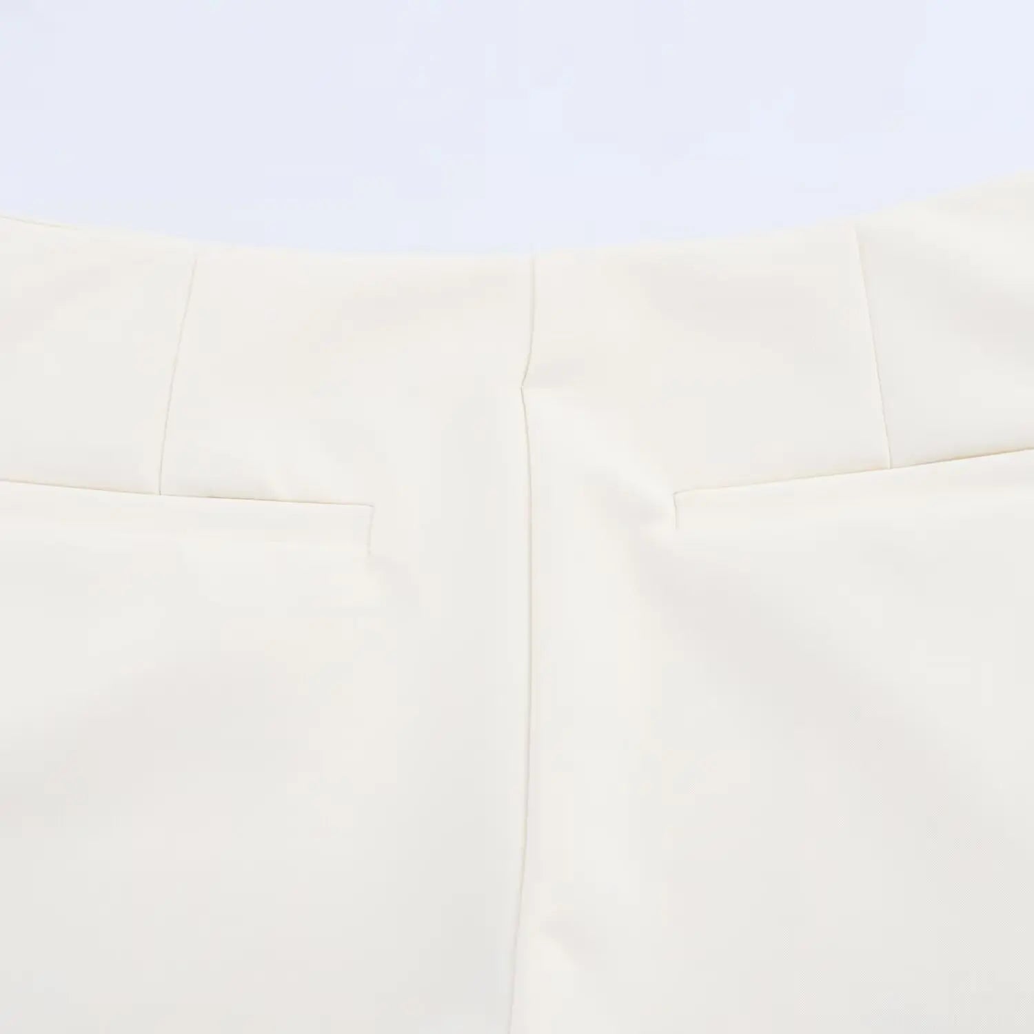 Cyflymder  Women's summer chic fashion Split design solid slim versatile Shorts Skirts retro high waist side zipper women's skirt