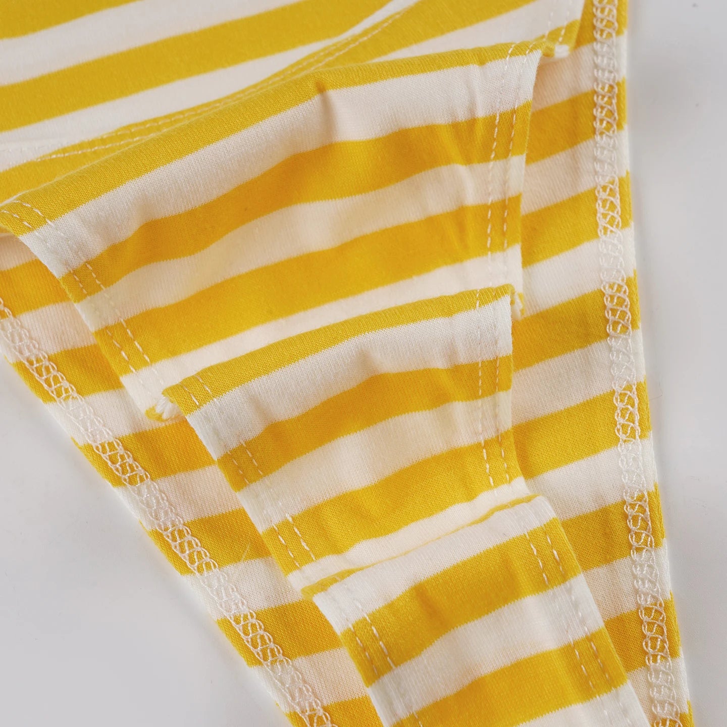 Cyflymder  Beach Style Striped Bikini Sets Holiday Sexy Bandage 3 Piece Sets Backless Brief Halter Tops Low-Waisted Pantys Shorts