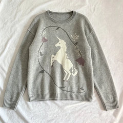 Cyflymder  Grey Retro Slim Fit Knitted Long Sleeved T-Shirt For Women Evil Letter Gothic Embroidered Rolled Edge Base Shirt Punk Hot Girl