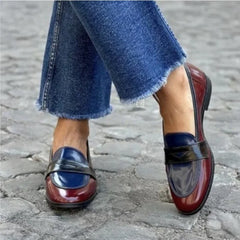 Cyflymder  Spring New Comfortable Women's Flat Shoes Fashion Solid Color Casual Big Size 34-43 Round Toe Loafers Women