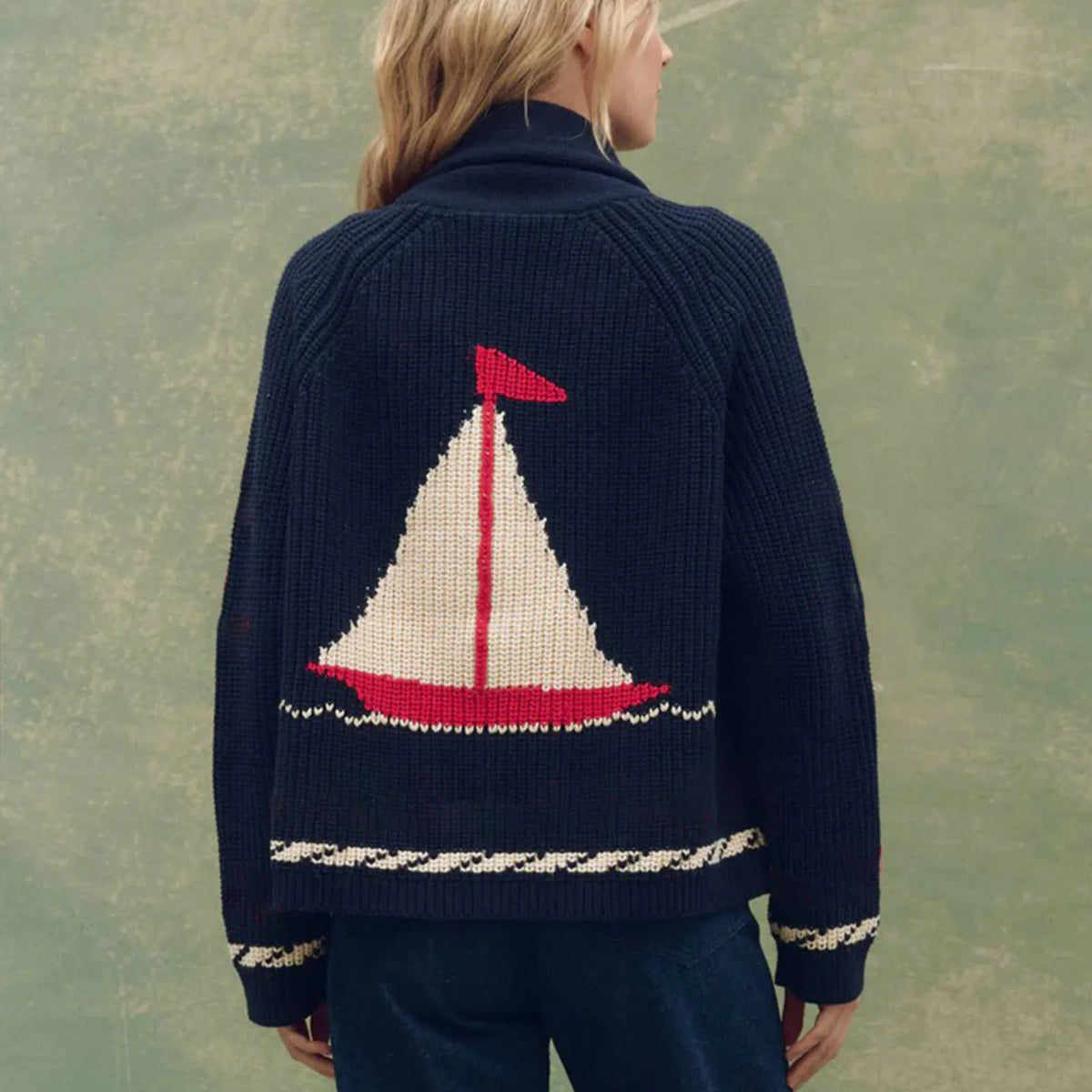 Cyflymder  Autumn Winter Cardigan Sweater for Women Coat Jacket Loose Casual Knitted Sweaters Coats Long Sleeve V Neck Outwear Jumpers Pull