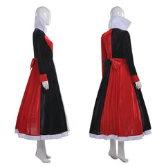Cyflymder  Halloween Queen of Hearts Costume Alice in Wonderland Dress Women Adult Sexy Poker Queen Cosplay Halloween Fancy Dress Plus Size