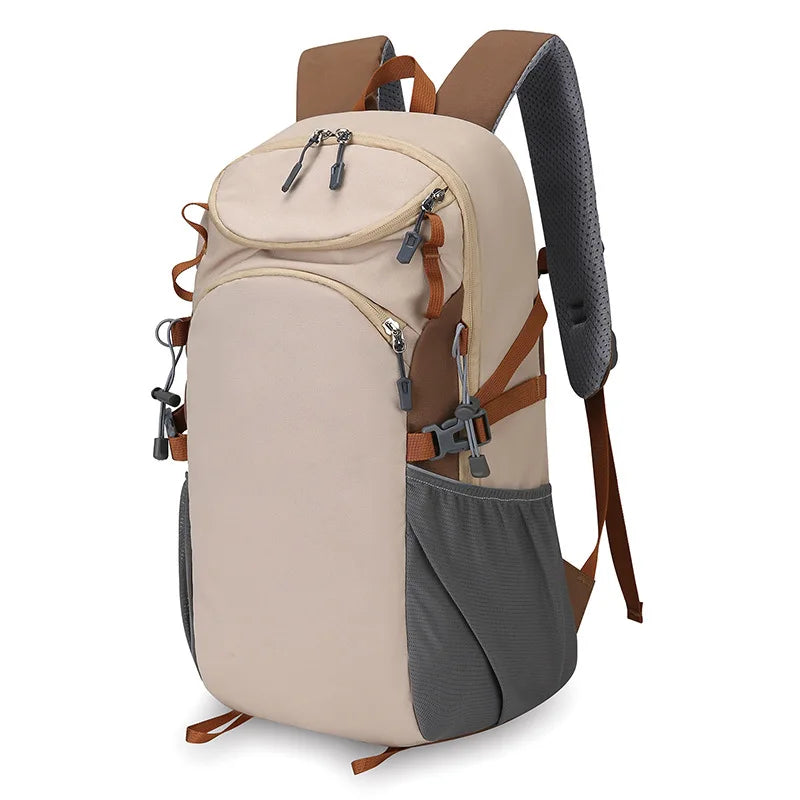 Cyflymder  Outdoor Climbing Backpack Large Storage Travel Communting Shopping Camping Bag Short Distance College Laptop Portable Schoolbag