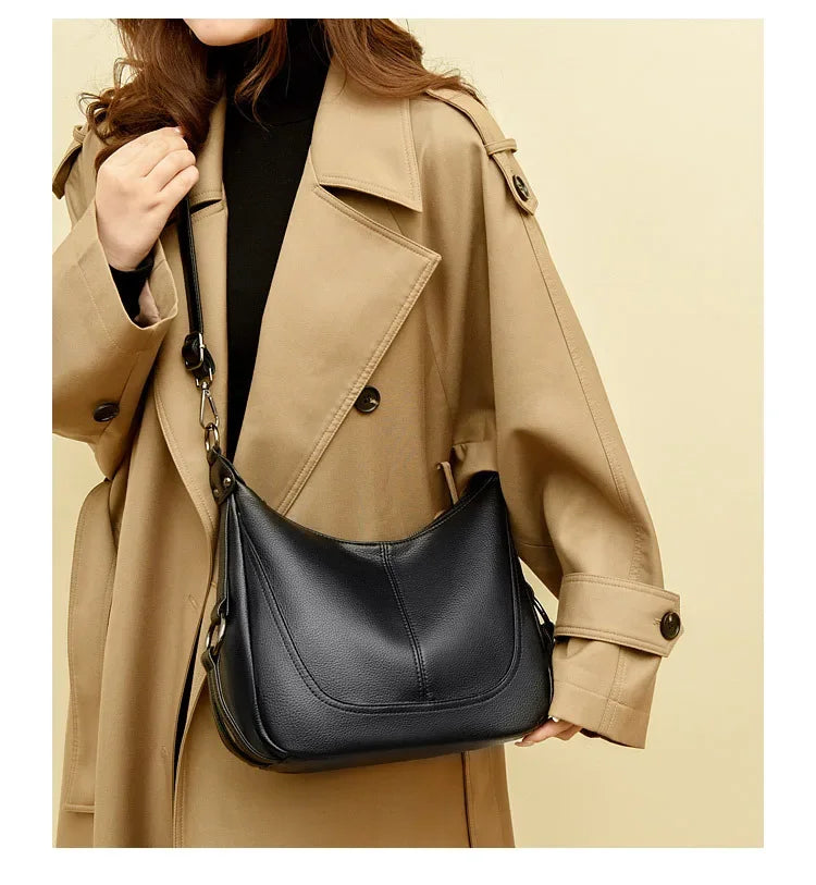 Cyflymder  Luxury Womens Designer Handbags large Capacity pu leather Crossbody Bags for Woman Fashion Soft Skin Female Shoulder Bags