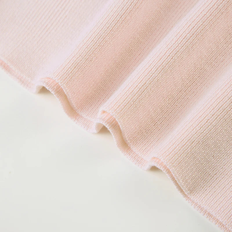 Cyflymder  Asymmetrical Off-shoulder Crop Top Women Vintage y2k  Solid Pink Casual T-shirts Summer Cute Coquette Tees Shirts Women