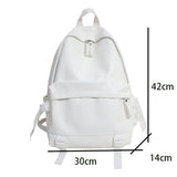 Cyflymder Woman Backpack Large Capacity Leather Rucksack Women's Knapsack Travel Bagpacks School Bags for Teenage Girls Mochila Back Pack