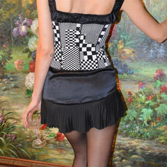 Cyflymder  Sexy Tightened Plaid  Skirt Street Sle Faionable Autumn New Arrival Women's ort f-length Skirts Polyester Fabric