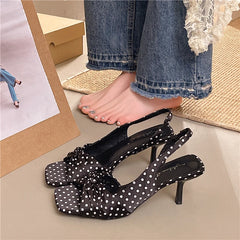 Cyflymder  Fashion Printing Design Women Stiletto Heels Sandals Women Comfort Sandals Women Elegant Party Dress Shoes 9