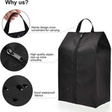 Cyflymder Dustproof Shoes Storage Bags Travel Portable Nylon Shoes Bag with Sturdy Zipper Pouch Case Waterproof Pocket Shoes Organizer