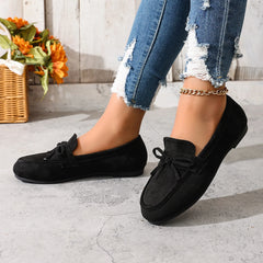Cyflymder  New Summer Real Leather Loafers Flat Shoes Women Fashion Style Casual Shoes Simple Walk Woman Shoes
