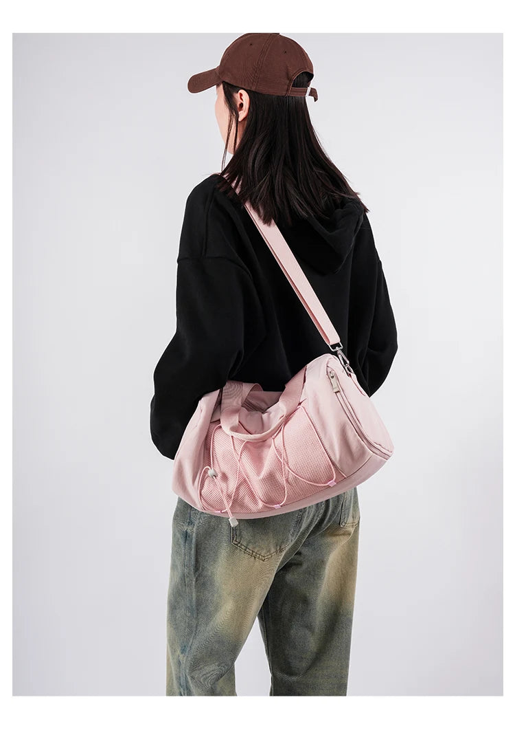 Cyflymder  High-capacity All Match Fashion Shoulder Bag Y2k Aesthetic Fashion Women Gym Bags Korean Chic Casual Travel Handbags Crossbody
