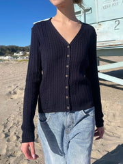 Cyflymder  Stylish V-Neck Sweater for Men Classic Knit Pullover with Ribbed Cuffs and Hem Comfortable  Fit Jumper