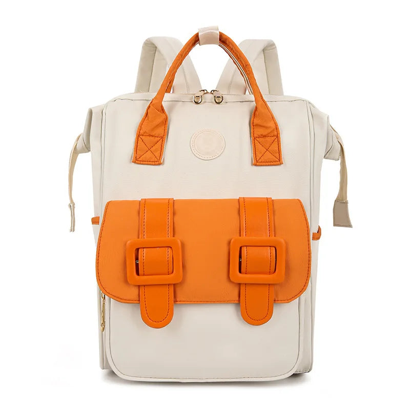 Cyflymder  Insulated Waterproof Mama Backpack - Large Capacity Nursing Bag for Women, Stylish Diaper Bag with Multi-Compartment & Thermal