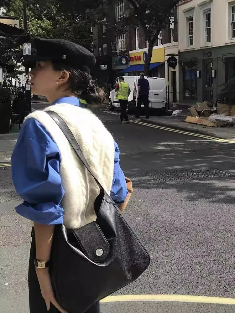 Cyflymder  Thebarnet Crew Ne Svel Knitted Vest Women Faion Autumn Outdoor Plain Color Fake ket Soft Pure Lamb Camere Woolly