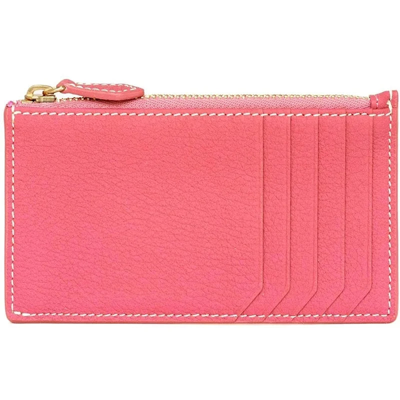 Cyflymder  Ultra-Thin Leather Coin Purse Short Size Simple Design New Women's Card Holder Wallet from Japan RuiTeng Brand Quality Assured