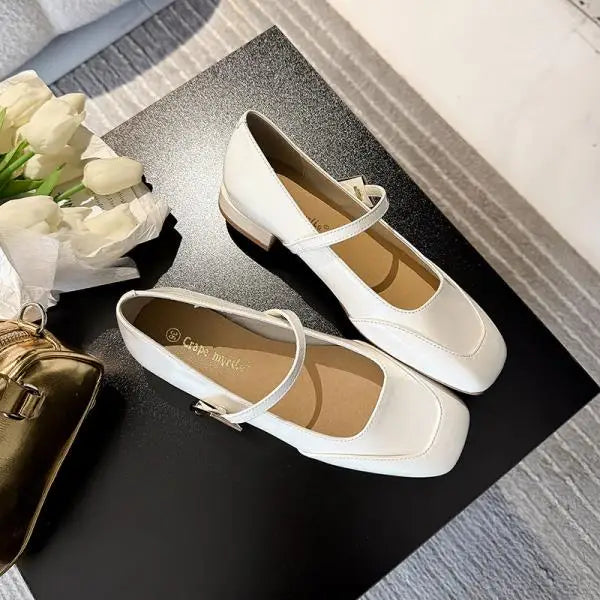 Cyflymder  Shoes Sandals Ladies Casual Heels Sexy Pump 2025 Mary Jane Square Toe Basketball Platform African Comfortable 3cm Crossdressers
