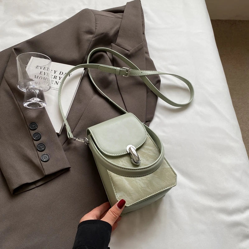 Cyflymder  Women Mini Cellphone Bag Vintage Casual All Match Purses and Handbags Streetwear Y2k Aesthetic Shoulder Crossbody Bags