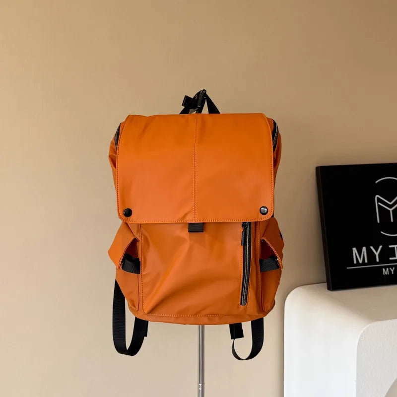 Cyflymder  Korean Y2k Aesthetic Simple Backpack Casual All Match Fashion Schoolbags Vintage Preppy Trendy Chic Backpacks for Women Students