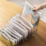 Mesh Zipper Pouch A4/A5/A6 Zipper Document Bag Waterproof Zip File Folders Toys Sundries Puzzle Piece Storage Bag Pencil Case