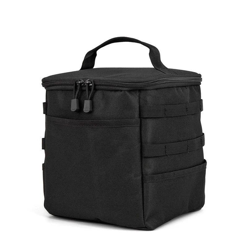 Cyflymder  Outdoor Camping Storage Bag Large Capacity Ground Nail Tool Gas Canister Picnic Cookware Utensils Kit Bag Outdoor Bag For Man