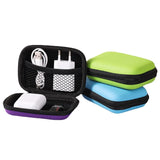 Cyflymder Sundries Travel Storage Bag Charging Case for Earphone Package Zipper Bag Portable Travel Cable Organizer Electronics Storage