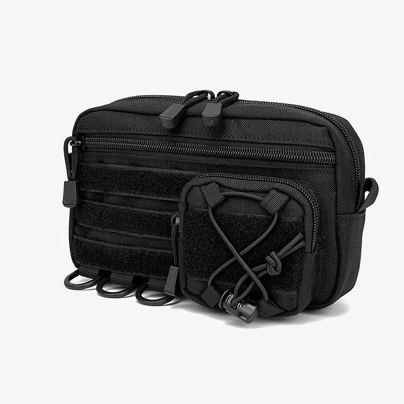 Cyflymder  Men Waist Belt Bag Fanny Pack Molle Accessories  Mobile Bag For Multifunctional Climb Camping Male Tool Gear Hip Bag Waist Pouch