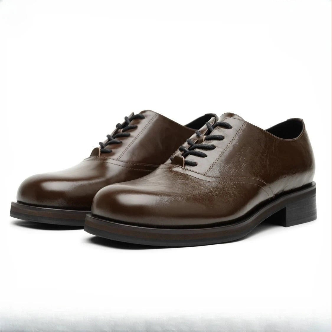 Cyflymder   British Style Men Leather Casual Shoes Classic Male Oxford Shoes New Arrival Dress Business Shoes Thick Bottom Footwear Sneakers
