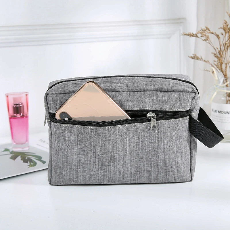 Cyflymder Travel Mens Toiletry Bag Women Cosmetic Necessaire Case Waterproof Ladies Makeup Bag Beauty Wash Pouch Handbag Organizer Accesso