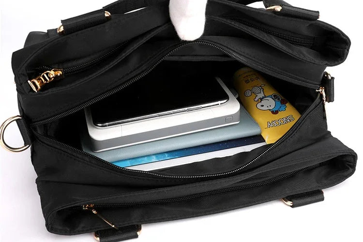 Cyflymder  New Women's Shoulder Bags Top-Handle Bags High Quality Nylon Ladies Leisure Totes Crossbody Bag Female Handbags Bolsas