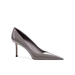 Cyflymder  Light Luxury Pointed Thin Heel Shallow Mouth High Heels Elegant Office Professional Versatile Daily Wear Women Single Shoes