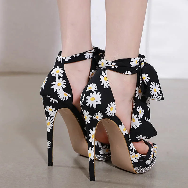 Cyflymder spring and autumn new super high heels large size sandals fashion Versatile women's shoes