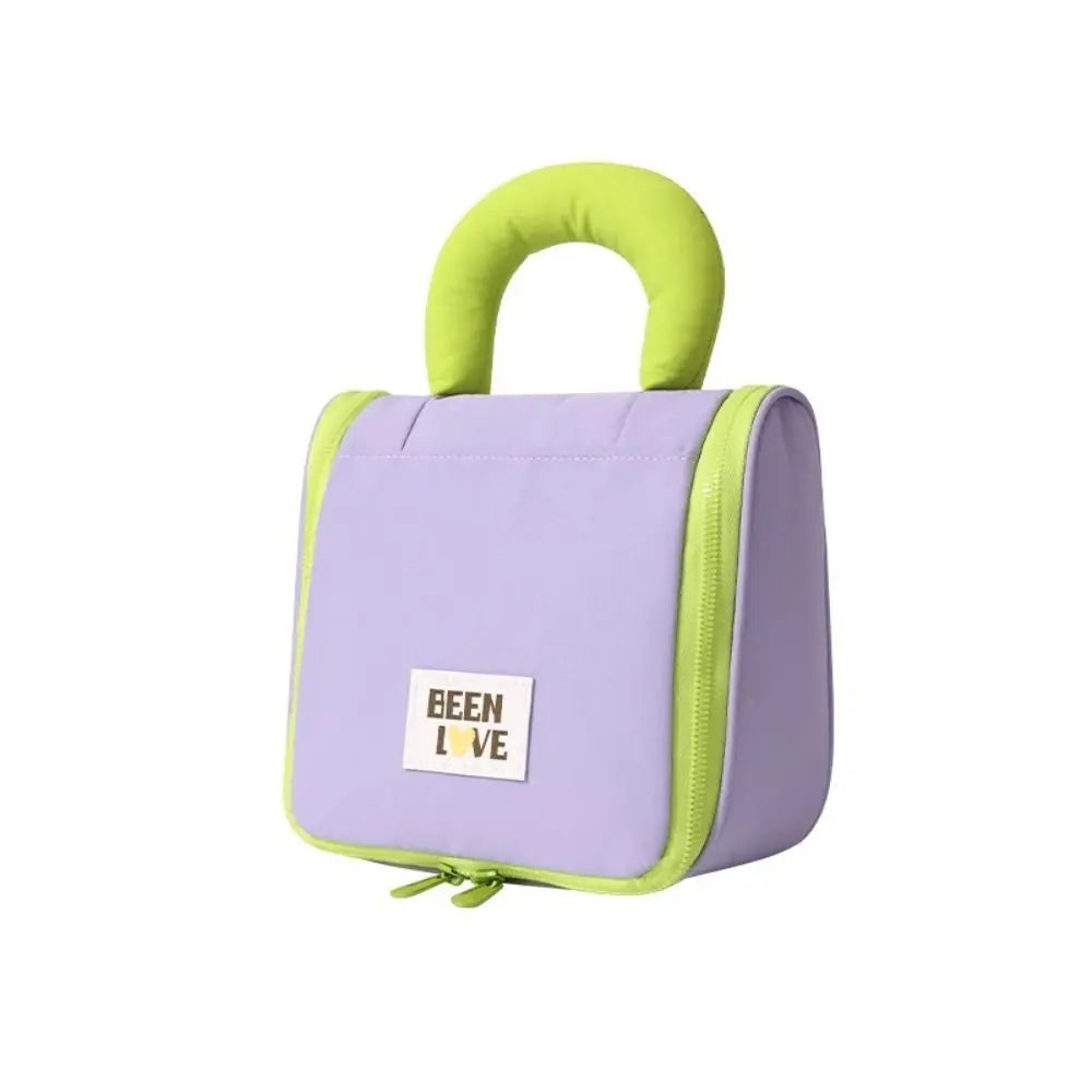 Cyflymder  withHanging Hook Toiletry Washbag Large Capacity Waterproof Cosmetic Storage Bag Space Saving Multi-compartment Makeup Bag Women