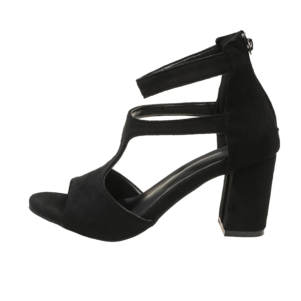 Cyflymder  Summer Women Fish Mouth Platform High Heels Buckle Sandals Open Toe Shoes Woman Party High-heeled Sandal