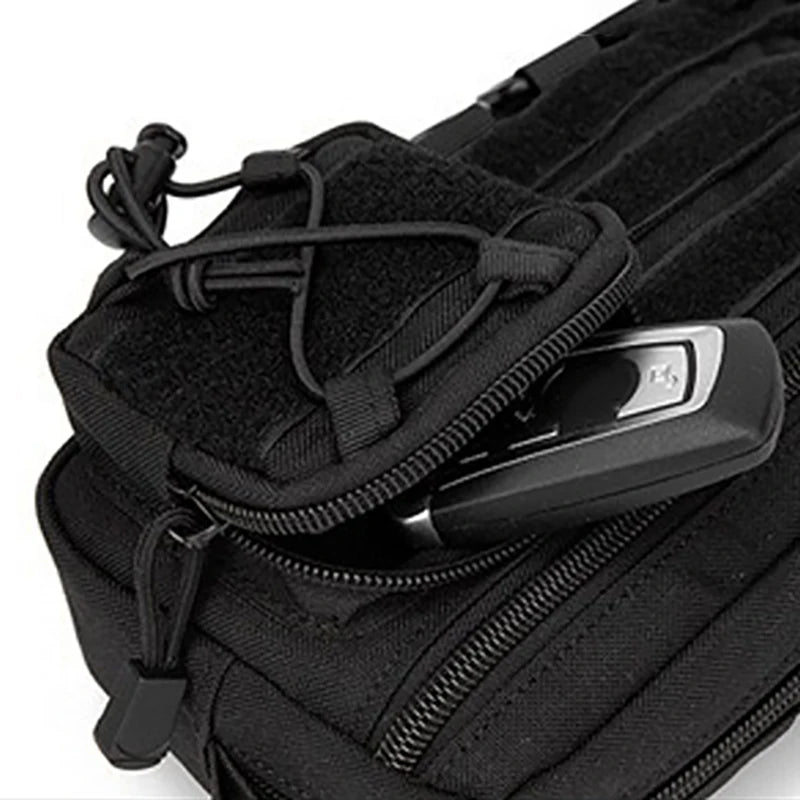 Cyflymder  Men Waist Belt Bag Fanny Pack Molle Accessories  Mobile Bag For Multifunctional Climb Camping Male Tool Gear Hip Bag Waist Pouch