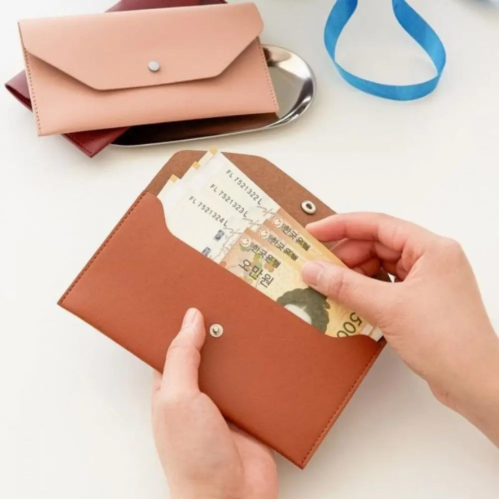 Cyflymder Women Long Envelope Wallets Leather Money Clutch Bag Multifunctional Female Purse Holiday Purses for Women Coin Purse