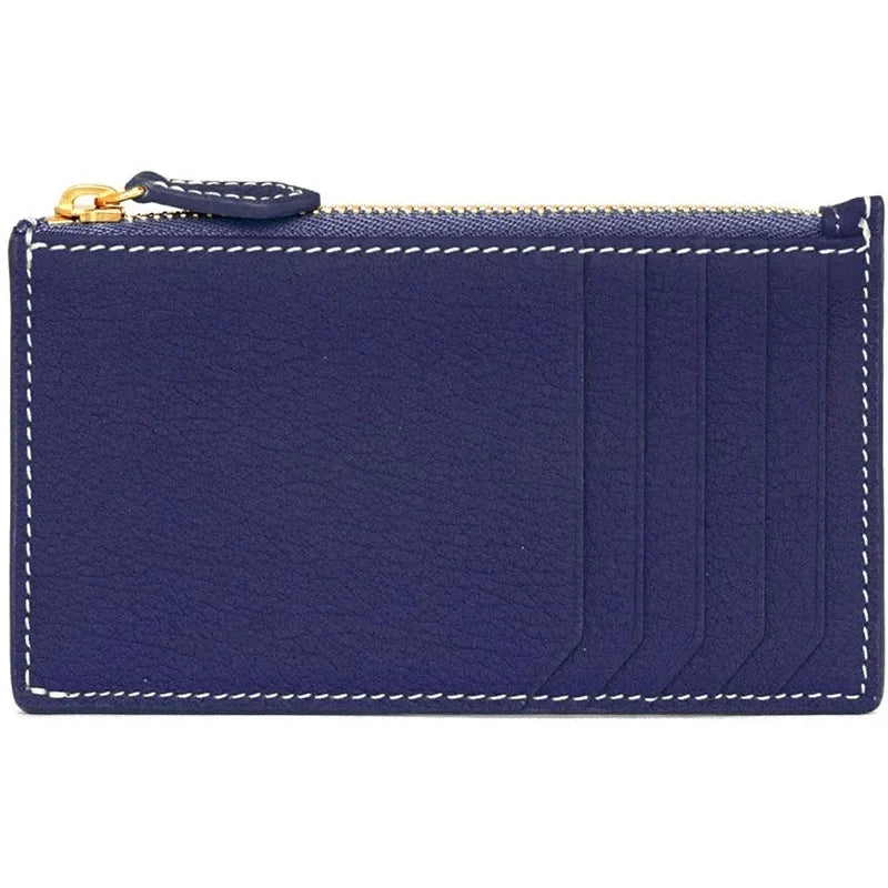 Cyflymder  Ultra-Thin Leather Coin Purse Short Size Simple Design New Women's Card Holder Wallet from Japan RuiTeng Brand Quality Assured