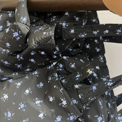Cyflymder   Sweet Cute Harajuku Bow Tote Bag Women Floral Large Capacity Handbag Ladies Casual Travel Versatile Shoulder Crossbody Bag Chic