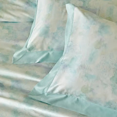 Cyflymder  New Flower Printed Cooling Quilt Set High Quality Ice Feeling Silky Comfort Set Skin Friendly Summer Bedding Set for Adults