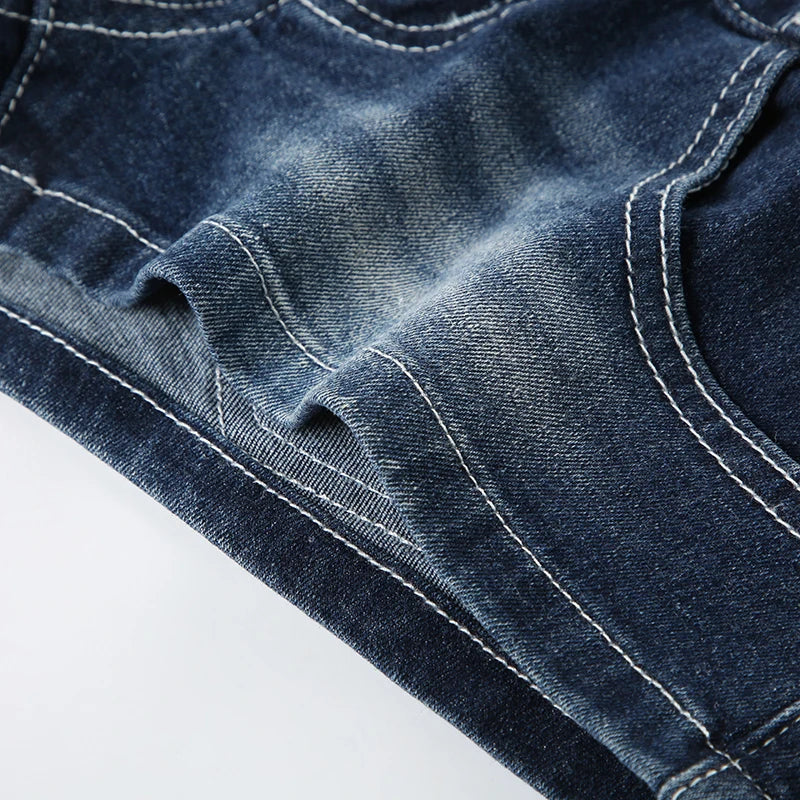 Cyflymder  Retro Low-waist Breasted Button Denim Shorts Y2k Slim Jean Hot Pants Summer Women 2000s Grunge Kpop Japanese Gyaru 2025