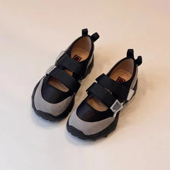 Cyflymder   Women's Thick Bottom Hollow Out Soft Sole Magic Stick Mary Jane Shoes Versatile Retro Small Size Platform Casual Loafers