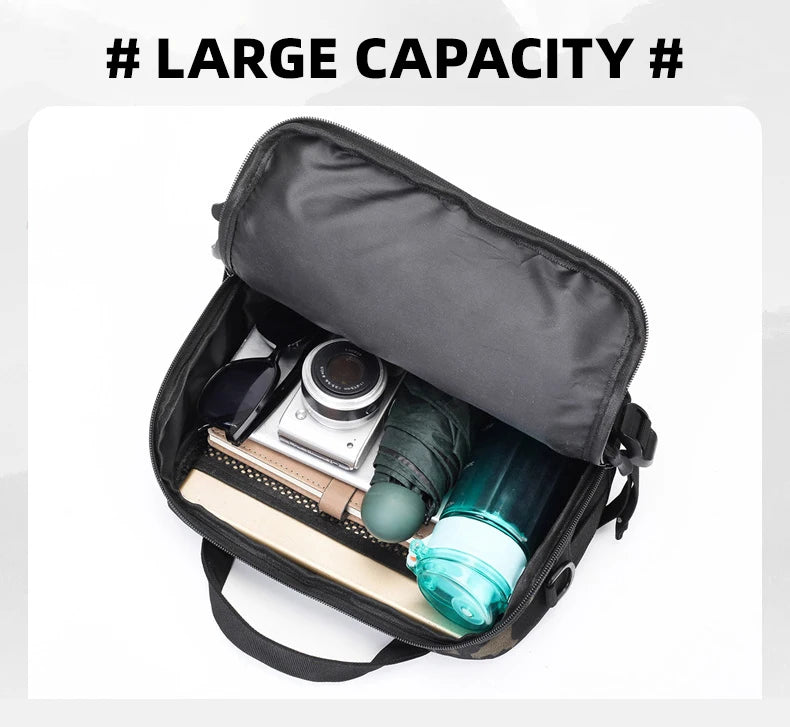 Cyflymder  Tactical Climbing Bag Molle Large Messenger Outdoor Travel Sports Commuting Camping Shoulder Crossbody Bags Weekend Trip Handbag