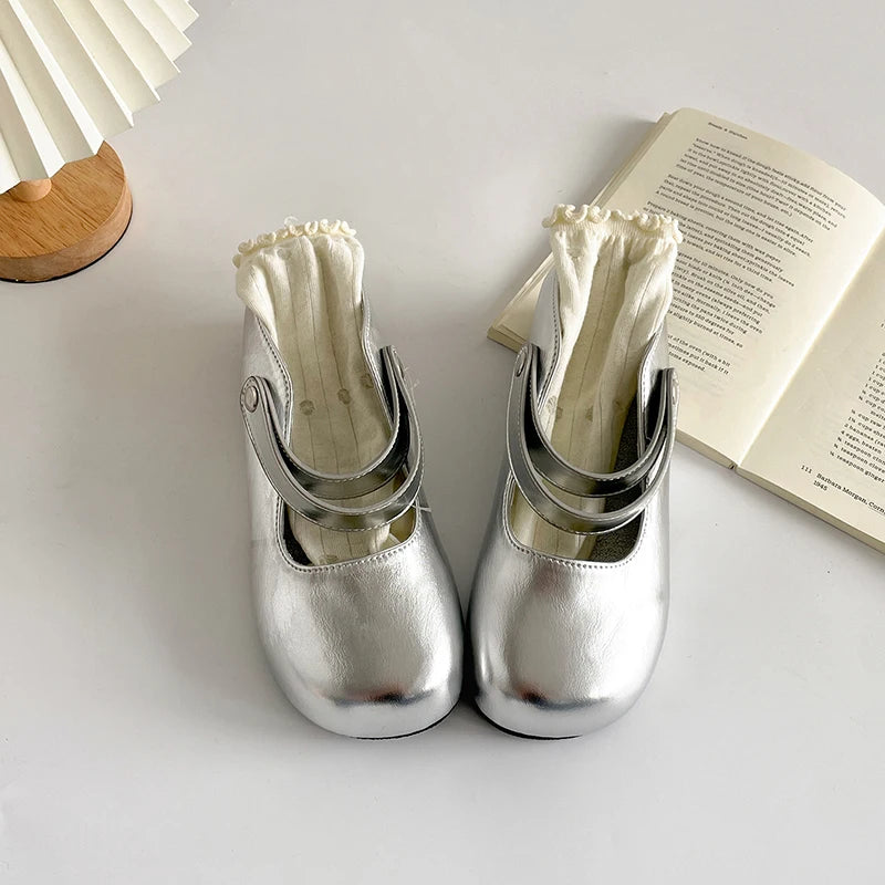 Cyflymder  Summer Cover Toe Internal Elevation Women Mules Slippers Elegant Ladies Slip On Dress Slides Shoes