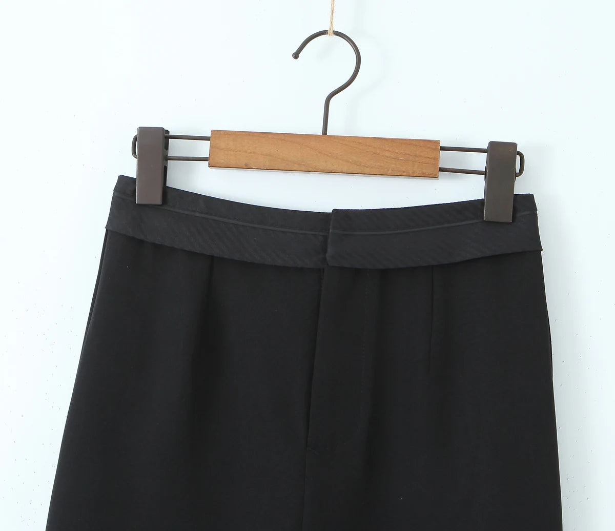 Cyflymder  Sexy Black Front Slit Midi Pencil Skirt Women Spliced High Waist Package Hips Skirts