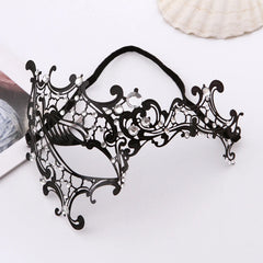 Cyflymder  Sexy Lace Mask Women Eye Masquerade Halloween Party Masks Masked Ball Cosplay Masque Venetian Costumes Carnival Half Face