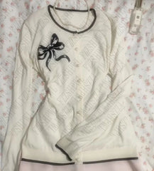 Cyflymder  Cute Woman Solid Clothing Tide Tee Casual Cardigan Vintage Y2K Daily Slim Long Sleeve Lovely 90s Harajuku Classic Aesthetic Tops