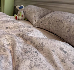Cyflymder  Romantic french pastoral flower bedding set 1.5 1.8 2.0 double,full queen king floral home textile sheet pillow case quilt cover